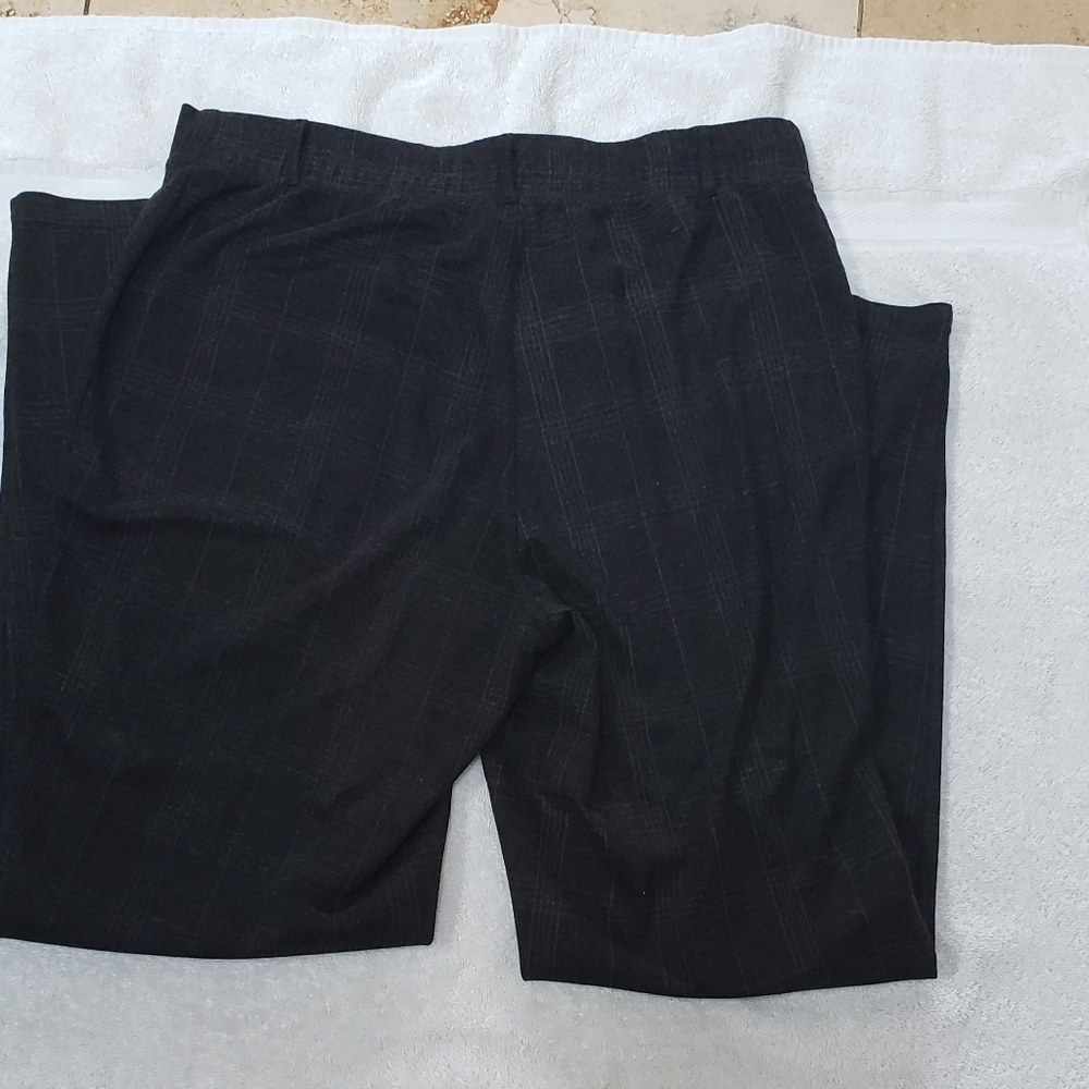 Eye Candy Black Tapered Leg Elastic Waistband In The Back Women's Pants  Size L - Picture 3 of 4